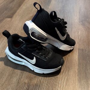 Nike Kids Black and White Air Sneakers